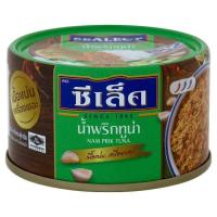 ราคา แพ็ค 6 ซีเล็ค ทูน่าปรุงรส สูตรน้ำพริก Sealect Tuna Seasoning Chili Paste Recipe โปรตีนสูงและมีโอเมก้า 3 อร่อยได้รสชาติ (20556970658)