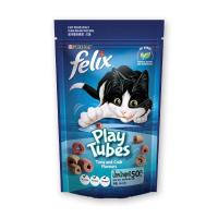 ราคา โปรค่าส่งฟรี เก็บคูปอง เฟลิกซ์ ปาร์ตี้มิกซ์ ทูน่า ปู 50 กรัม Felix Party Mix Tuna Crab 50g อาหารแมวส่งฟรี อาหารแมวถูกๆ โปรค่าส่งถูก เก็บเงินปลายทาง (17306655213)