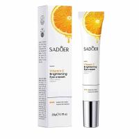 ราคา อายครีม ครีมทารอบดวงตา ครีมบำรุงรอบดวงตา Eye Cream Vitamin C ครีมบำรุงผิวรอบดวงตา อายครีมไวท์เทนนิ่ง ครีมลดถุงใต้ตา Sadoer ครีมทาใต้ตา 20g (21269342153)