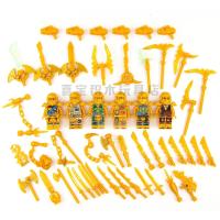 ราคา Compatible with LEGO Ninjago Movie General Cpt building block minifigure Garmadon Lloyd construction toy (20631217580)