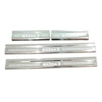 ราคา ชายบันไดสแตนเลส สคัพเพลท Mazda มาสด้า3 2019 2020 mazda3 2019 2020 4ประตู 5ประตู (7960990824)