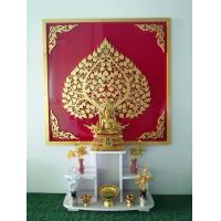 ราคา ต้นโพธิ์สีทองพื้นหลังแดง ได้ตามภาพ หิ้งพระติดผนัง พระพิฆเนศ ท้าวเวสสุวรรณ หิ้งไอ้ไข่ ต้นโพเรียกทรัพย์ (6085690284)