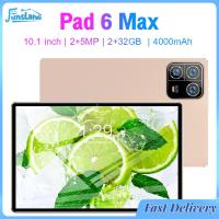 ราคา FunsLane Pad6Max Tablet 10 1 Inch Tablets 2GB RAM 32GB ROM HD Touch Screen With 4000mAh Battery Dual Camera 2MP Front 5MP Rear Dual SIM WiFi Tablet Compatible For Android 7 0 System (21197151280)