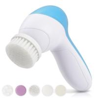 ราคา แปรงล้างหน้า 5 โหมด เช็ด ล้าง เครื่องล้างหน้า ทำความสะอาด และนวดหน้า ขัดผิว ล้าง Facial Cleansing Exfoliating Brush 5 in 1 (20424626345)