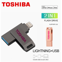 ราคา TOSHIBA OTG USB Flash Drive 256GB 1TB Pendrive หน่วยความจำความเร็วสูงสำหรับ IPhone14 13 12 11 X 8 7 6 IPad (16525178233)