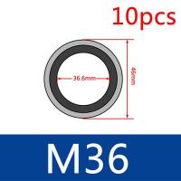 ราคา Fasteners 10 50ชิ้นวงแหวนหัวฉีดน้ำมันโอริงแรงดันสูงเครื่องทำความสะอาดปิดผนึกปะเก็น M6 M8 M10 M12 M14 M16 M18 M20 M22 M24 M27 M30 M36 M33 (8354466684)
