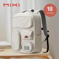 ราคา Mixi Outdoor Backpack Women Travel Bag 18 Inch Men Rucksack Waterproof Laptop White Black Blue (20730096714)