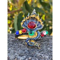 ราคา กำไลพญานา 7 เคียร สีน้ำเงินพลอยไพลิน ส่งด่วน (6553974245)