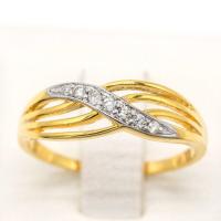 ราคา Happy Jewelry แหวนเพชรของแท้ ทองแท้ 9k 37 5 ขายได้ จำนำได้ ME574 (12299479122)
