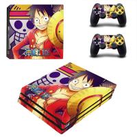 ราคา อนิเมะลูฟี่ PS4 Pro สติ๊กเกอร์สกินสติ๊กเกอร์ครอบสำหรับ PlayStation 4 PS4 Pro คอนโซลและตัวควบคุมสกินไวนิล (11654293709)