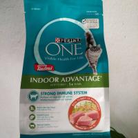 ราคา PURINA ONE INDOOR ADVANTAGE เพียวริน่า วัน อินดอร์ แอดแวนเทจ อาหารแมวแบบเม็ดสำหรับแมวโตเลี้ยงในบ้าน 400g (10853681346)