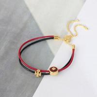 ราคา Tory Burch กำไลข้อมือหนังเคลือบสองสีแบบเรียบเคลือบสีทองป้ายสี่เหลี่ยมแบบดึงปรับได้ high quality (17315959930)