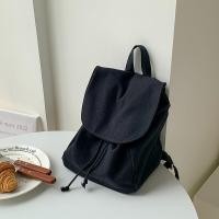 ราคา พร้อมส่ง กระเป๋าเป้ กระเป๋าสะพายหลัง กระเป๋าผ้า แคนวาส มินิมอล สไตล์เกาหลี Heather Backpack (18586818313)