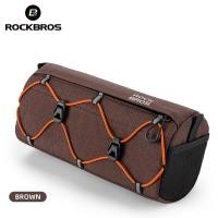 ราคา กระเป๋าแฮนด์จักรยาน ROCKBROS 2 2L กระเป๋าหน้าจักรยานเสือหมอบสูงสะท้อนแสงกระเป๋าสะพายไหล่มั่นคงสามมิติปรับระดับได้ MTB (21165664505)