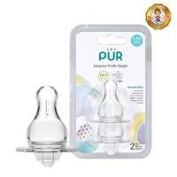 ราคา PUR จุกนม Gentle Touch Slim Neck แพ็ค 2 ชิ้น (15866034626)