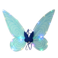 ราคา เทพนิยายปีกไฟ Led ขึ้นปีกนางฟ้าผู้ใหญ่หญิงปีกผีเสื้อเด็กแต่งตัวเทพนิยายแองเจิลเจ้าหญิงสูทฮาโลวีนเครื่องแต่งกายปีกนางฟ้า (16540760752)