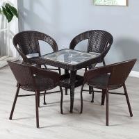 ราคา ชุดโต๊ะเก้าอี้ เก้าอี้หวาย โต๊ะสนาม outdoor furniture โต๊ะเก้าอี้ โต๊ะนั่งเล่น โต๊ะสนามในสวน ชุดเก้าอี้สนามหวาย table chair set เก้าอี้หวายเทียม (20383568647)