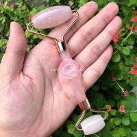 ราคา พร้อมส่ง ลูกกลิ้งโรสควอตซ์ โรสควอตซ์นวดหน้า กัวซาโรสควอตซ์ หินกัวซา หินนวดหน้า หินโรสควอตซ์ Rose Quartz Fa (8636114265)