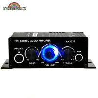 ราคา AK270 Home Stereo Amplifier 20Wx2 12V Stereo Power Amplifier 2 Channel Integrated Mini Speaker Amp For Car Home (21285936055)