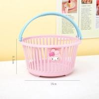 ราคา Qyas ตะกร้าใส่ของอนิเมะน่ารัก Sanrioตัวการ์ตูนน่ารักปอมปอมปูรินเมโลดี้ของฉัน Kuromi Cinnamoroll ตะกร้าคล้องมือของขวัญเด็กริเริ่ม (21064863695)