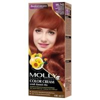 ราคา Molly มอลลี่ คัลเลอร์ ครีม 100 มล สีย้อมผม ยาย้อมผม ปิดผมหงอก แม่สี สีเคลียร์ (13350286716)