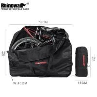 ราคา Rhinowalk กระเป๋าที่ซ้อนจักรยานพับได้14 16 20 กันน้ำพกพาได้จักรยานพับได้กระเป๋าหิ้วอุปกรณ์รถจักรยาน (21319059019)