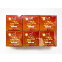 ราคา มิกิกันแดดใยไหม 5g 1 แพค 6 ชิ้น กันแดดใยไหมแท้100 เกลี่ยง่ายมาก กันน้ำ ใช้ดีมาก (21253039685)