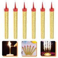 ราคา King Of Sparklers แพ็ค6ห่อสีทองประกายเทียนสำหรับขวดบริการวันเกิดงานแต่งงานหวาน16ปาร์ตี้ แพ็ค6ทอง เชิงเทียน S ที่ใส่เทียนทีไลท์ตกขนาดใหญ่เชิงเทียนแก้วใส่เทียนแบนเชิงเทียน Tatakan Lilin Natal เชิงเทียน 