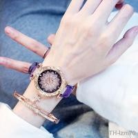 ราคา 2019 fortunes leather watch set auger female flower small pure and fresh fashion ladies (19290845673)