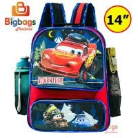 ราคา BigBagsThailand กระเป๋านักเรียน กระเป๋าเป้ล้อลาก กระเป๋าสะพายหลัง กระเป๋าเด็ก 12 นิ้ว 14 นิ้ว และ 16 นิ้ว Cars McQueen รถไลท์นิ่ง แมคควีน รุ่น Cars2023 (19385496729)