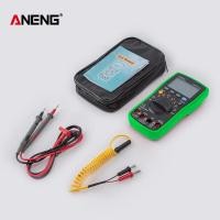ราคา ANENG 870 ดิจิตอลมัลติมิเตอร์ 19999 นับ Backlight AC DC Ammeter โวลต์มิเตอร์ Ohm คลิปจระเข้จัมเปอร์สายทดสอบ (21170832543)