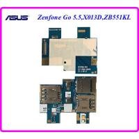 ราคา สายแพรชุดซิมการ์ด Asus Zenfone Go 5 5X013DZB551KL (19795616866)