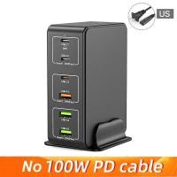 ราคา 120W PD 6พอร์ต3 USB C 3 USB ชาร์จเร็วสำหรับ PD 65W PPS 30W XPS โทรศัพท์แล็ปท็อปสถานีชาร์จอัจฉริยะ (20481479312)