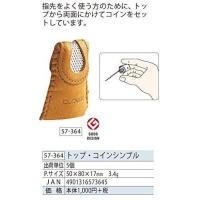 ราคา Clover ปลอกนิ้วหนัง ปลายโลหะ ดันเข็ม made in japan 57 364 (12737217195)