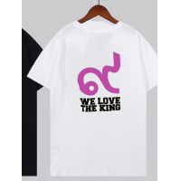 ราคา we Love The King สุขสันต์วันพ่อ เสื้อยืดครอบครัว เสื้อยืดวันพ่อ ของขวัญวันพ่อ (20928155401)