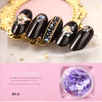 ราคา เปลือกหอยแต่งเล็บ เปลือกหอย ตกแต่งเล็บ เปลือกหอยแต่งเล็บ 3 สี แบบบาง ติดง่าย (5167540813)