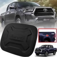 ราคา ครอบฝาถังน้ำมัน กันรอยฝาถัง ฝาถังน้ำมัน รุ่น โตโยต้า ไฮลักซ์ รีโว่ TOYOTA HILUX REVO ปี 2020 สีดำด้าน ตัวยกสูง 4 ประตู (7628132187)
