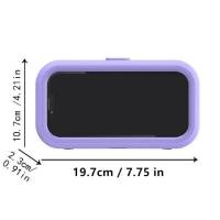 ราคา เคสโทรศัพท์ติดผนังกันน้ำ1ชิ้นกล่องโทรศัพท์แบบแขวนไร้ร่องรอยที่ยึดโทรศัพท์ในห้องน้ำที่แขวนโทรศัพท์มือถือแบบแขวนผนัง (21358507158)