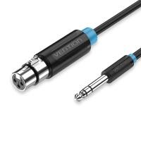 ราคา Vention สายไมโครโฟนสาย XLR เคเบิล AUX ปืนใหญ่สายสัญญาณ6 5มม ตัวผู้เป็น XLR สายปลั๊กตัวเมียสำหรับเครื่องผสมเครื่องขยายเสียงสเตอริโอใหม่ (21171299104)