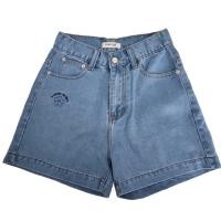 ราคา Nineties Design PS Micky Jeans กางเกงยีนส์ขาสั้นปักลายไนน์ตี้ (20471120162)