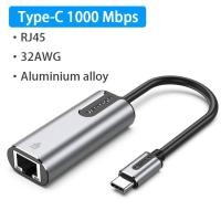 ราคา Vention USB ประเภท C กับอะแดปเตอร์อีเทอร์เน็ต Gigabit ใช้กับ USB C รองรับอินเตอร์เฟส1000Mbps ความเร็วสูงสำหรับ HuaWei Matebook Lenovo โน้ตบุ๊ค Apple MacbookUSB 3 1 USB C เพื่อแปลงอีเธอร์เน็ตดิจิตอล (1