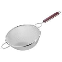 ราคา กระชอนทอด ตะแกรง 2 ชั้น สำหรับใช้ทอดอาหาร กระชอนตะแกรง 2 ชั้น ด้ามไม้ มีหูสำหรับลองบนปากหม้อ กระชอนขนาดใหญ่และลึก (16709044407)