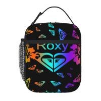 ราคา Roxy กระเป๋าอาหารกลางวันเด็กพกพาไปโรงเรียนนักเรียนกล่องอาหารกลางวันแบบเป็นช่องมีรักษาความอบอุ่นและเย็น (19683969744)