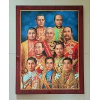 ราคา กรอบวิทยศาสตร์ภาพรวม10 รัชกาล ราชวงศ์จักรีแห่งกรุงรัตนโกสินทร์ ขนาดรวมกรอบ17X22 นิ้ว (987106033)