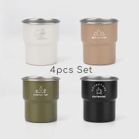 ราคา 300มล แก้วน้ำสำหรับปิคนิคตั้งค่ายถ้วยกาแฟพกพา Mug Baja Tahan Karat สำนักงานบ้าน (21069823180)