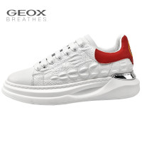 ราคา GEOX รองเท้าแฟชั่นสุภาพบุรุษรองเท้าผ้าใบผู้ชายอัปเปอร์ระบายอากาศ พื้นรองเท้าทนต่อการสึกหรอ (19581250802)