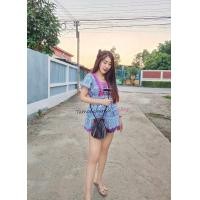 ราคา เสื้อทรงเกาหลี ชุดดอย เสื้อแม้ว (7567280431)