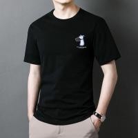 ราคา เสื้อยืดคุณภาพดี รุ่นล่าสุดสำหรับฤดูร้อนปี 2022 SMILEYHOUND เสื้อยืดพิมพ์ลาย ขั้นพื้นฐาน ผ้าฝ้าย 100 (20385132486)