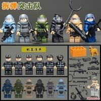 ราคา Compatible with Lego military building blocks police special forces dolls army navy air force man boy assembled toys (20335625274)
