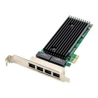 ราคา PCI E 4 Port RJ45 Server 1X PCIe X1 Intel 82576 Chip 10 100 1000Mbps Lan Quad Port Server Gigabit Network Card (19100192744)